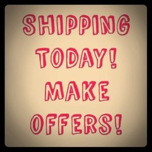 Make offers will ship today!!!